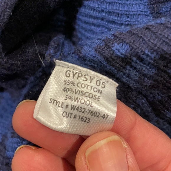 Gypsy 05 Revolve Orvieto Intarsia Shawl Collar Cardigan - Picture 9 of 13